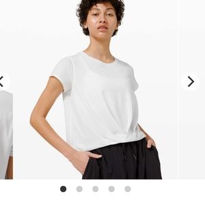 Lululemon Pleats and Thank You top